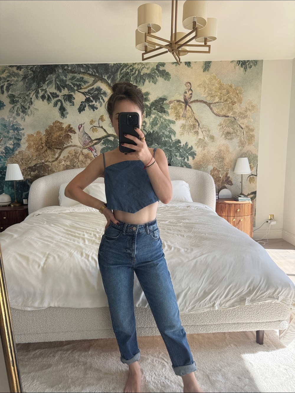 Blue High Waist Zara Jean